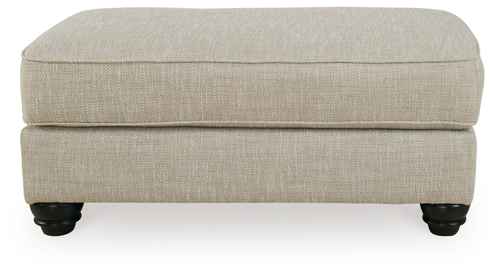 Ashley Furniture - ASANTI FOG OTTOMAN - Pearl Silver Fabric - Ottomans - Additional View 2