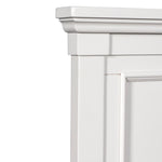 New Classic - Tamarack King Bed - White - Wood - Beds - Additional View 4