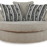 Ashley Furniture - Calnita Chair - Beige Fabric - Chairs - Additional View 2