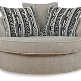 Ashley Furniture - Calnita Chair - Beige Fabric - Chairs - Additional View 2