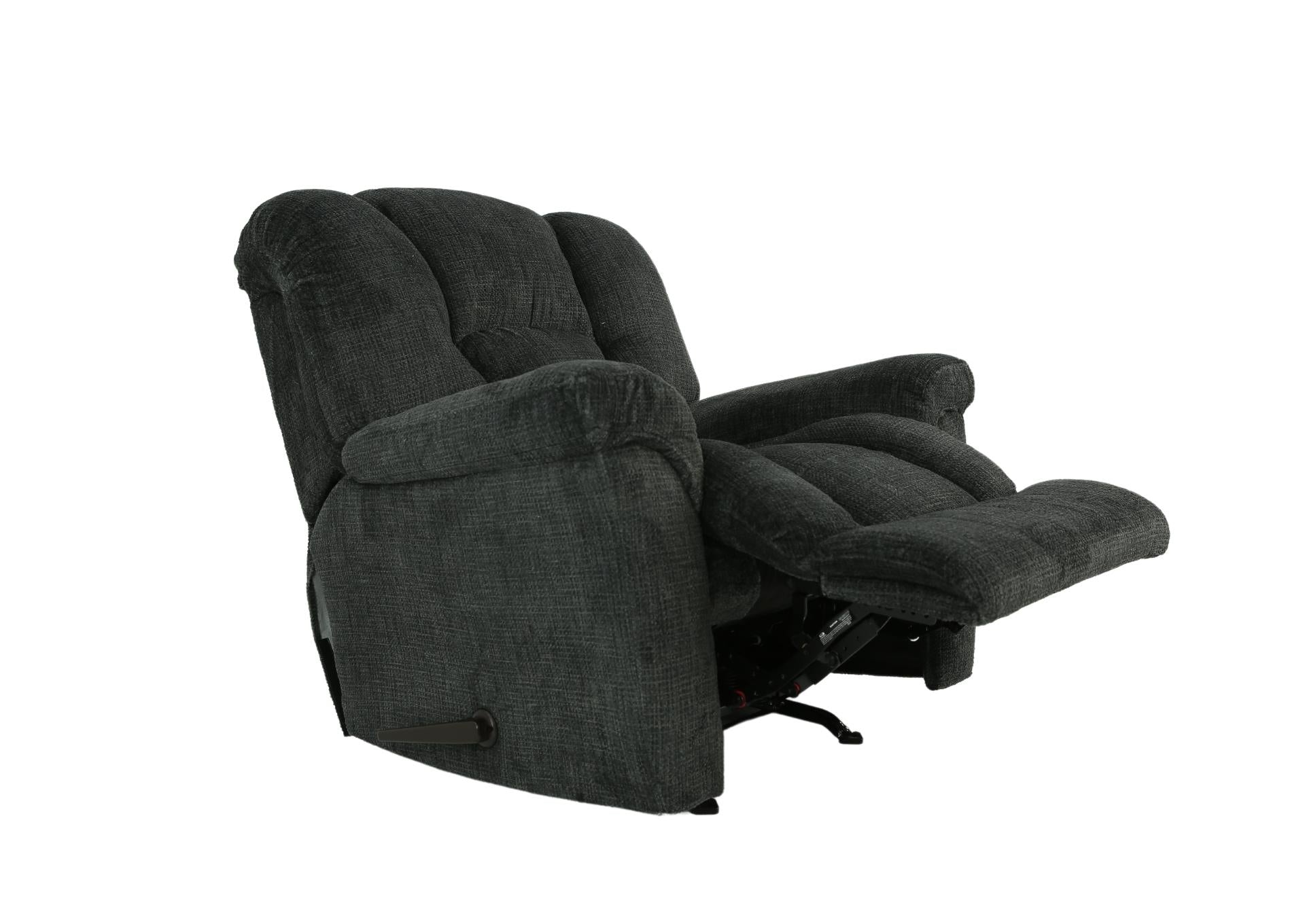 Channing Rocker Recliner - Charcoal - Additional View 2