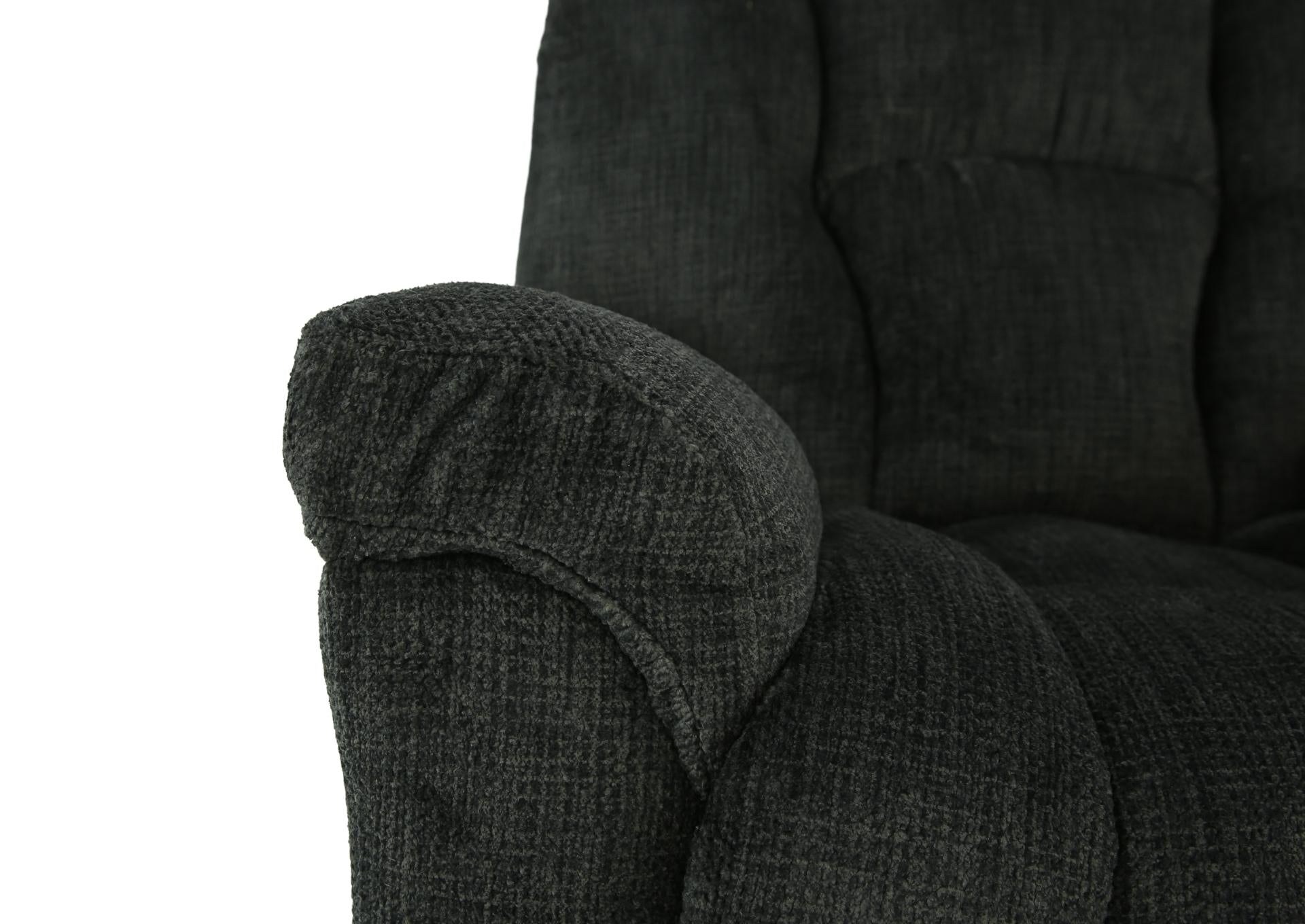 Channing Rocker Recliner - Charcoal - Additional View 3