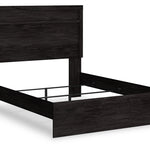 Ashley Furniture - Belachime Queen Panel Bed - Black - Wood - Beds - Additional View 2