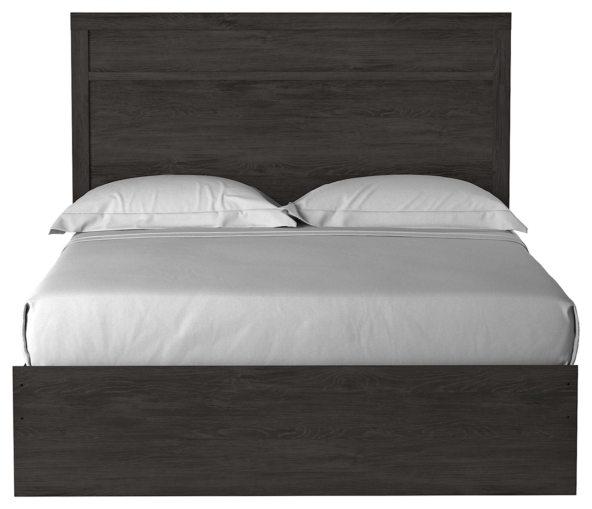 Ashley Furniture - Belachime Queen Panel Bed - Black - Wood - Beds - Additional View 3