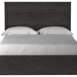 Ashley Furniture - Belachime Queen Panel Bed - Black - Wood - Beds - Additional View 3