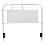 Liberty Furniture - Jolene Antique Full Headboard - White - Metal - Headboards - Additional View 1