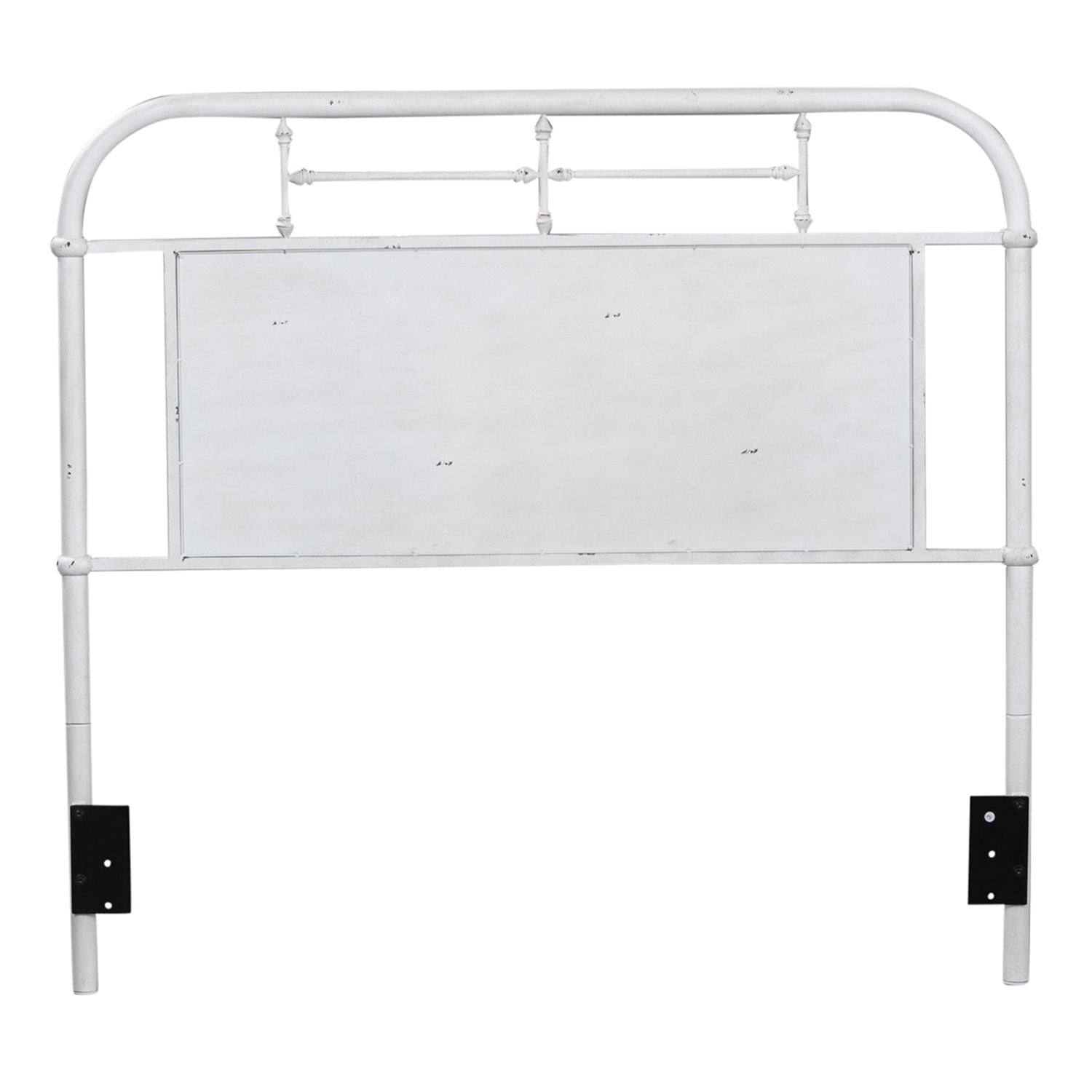 Liberty Furniture - Jolene Antique Full Headboard - White - Metal - Headboards - Additional View 1