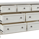 Ashley Furniture - Robbinsdale Dresser - White - Wood - Dresser & Mirror - Additional View 2