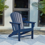 Ashley Furniture - Sundown Treasure Adirondack Chair - Blue - Chairs - Additional View 1