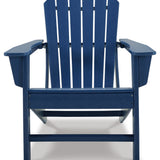 Ashley Furniture - Sundown Treasure Adirondack Chair - Blue - Chairs - Additional View 2