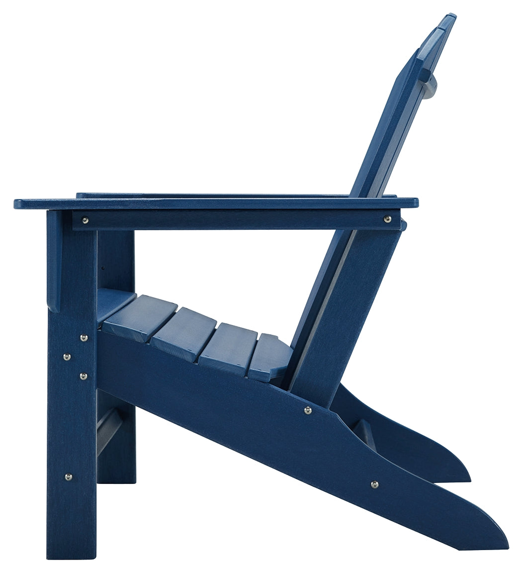 Ashley Furniture - Sundown Treasure Adirondack Chair - Blue - Chairs - Additional View 3