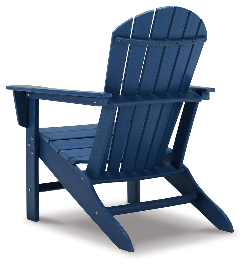 Ashley Furniture - Sundown Treasure Adirondack Chair - Blue - Chairs - Additional View 4