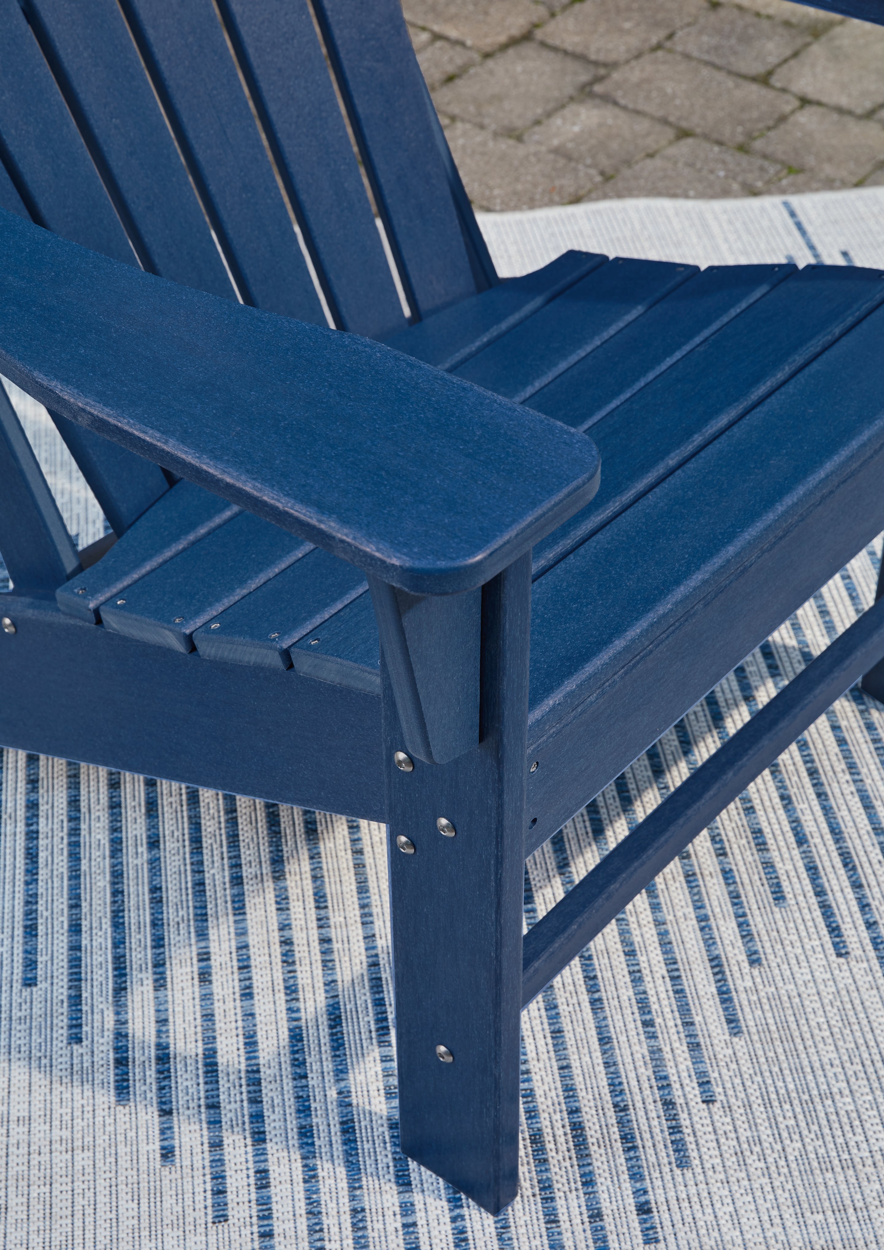 Ashley Furniture - Sundown Treasure Adirondack Chair - Blue - Chairs - Additional View 5