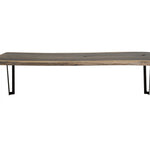 International Furniture Direct - PAROTA RIDGE DINING TABLE - Light Brown Wood - Tables