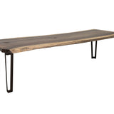 International Furniture Direct - PAROTA RIDGE DINING TABLE - Light Brown Wood - Tables - Additional View 2