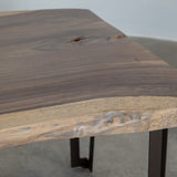 International Furniture Direct - PAROTA RIDGE DINING TABLE - Light Brown Wood - Tables - Additional View 3