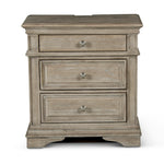 Steve Silver Furniture - HIGHLAND PARK DARK NIGHTSTAND - Light Brown Wood - Nightstands