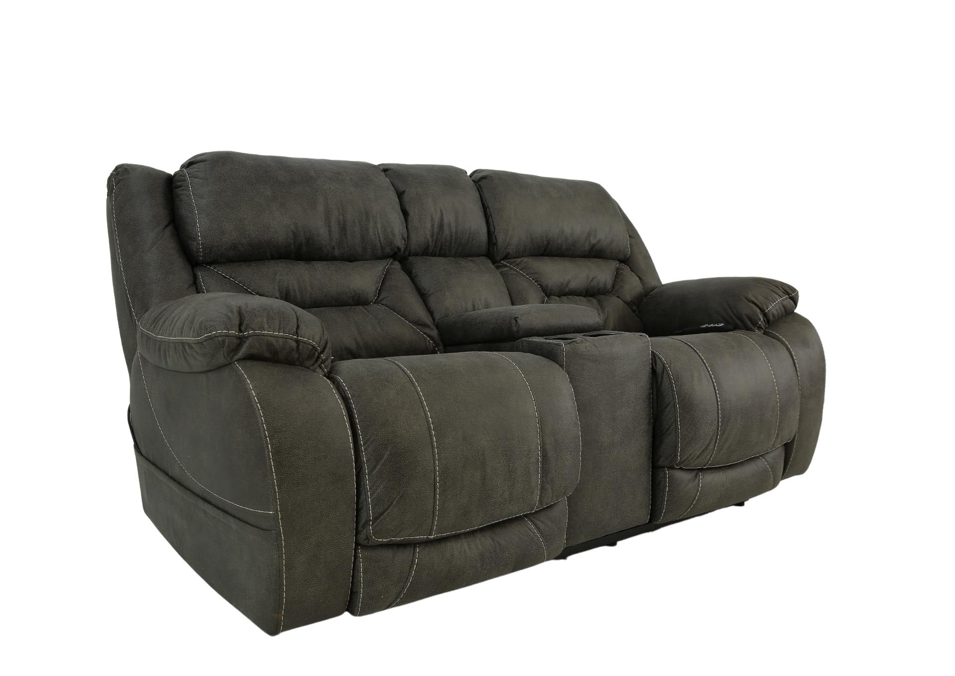 LONE STAR MINK 3P POWER CONSOLE LOVESEAT - Additional View 1
