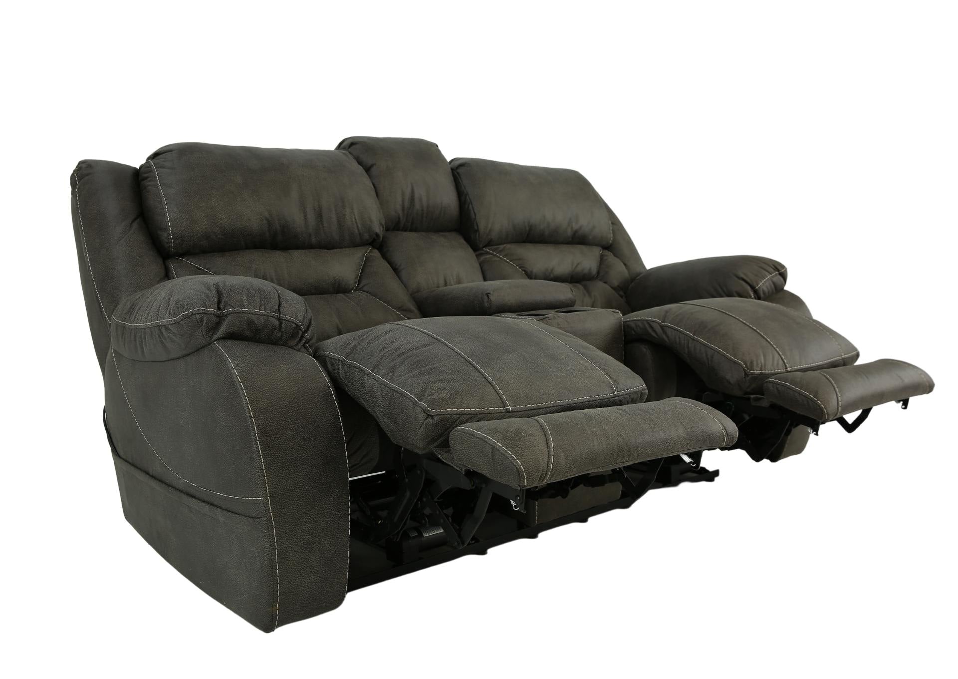 LONE STAR MINK 3P POWER CONSOLE LOVESEAT - Additional View 2