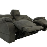 LONE STAR MINK 3P POWER CONSOLE LOVESEAT - Additional View 3
