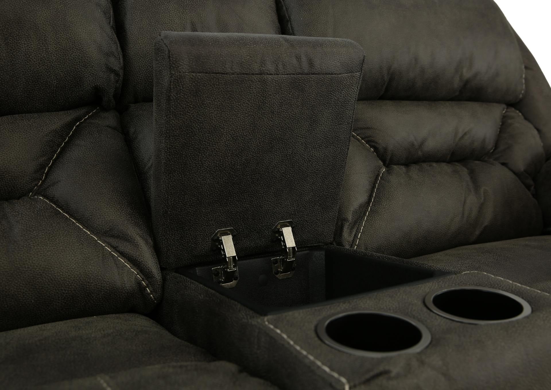 LONE STAR MINK 3P POWER CONSOLE LOVESEAT - Additional View 4