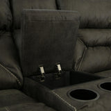 LONE STAR MINK 3P POWER CONSOLE LOVESEAT - Additional View 4
