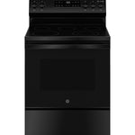 GE BLACK 30" FREE-STANDING ELECTRIC RANGE - Ranges