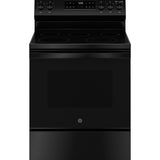GE BLACK 30" FREE-STANDING ELECTRIC RANGE - Ranges