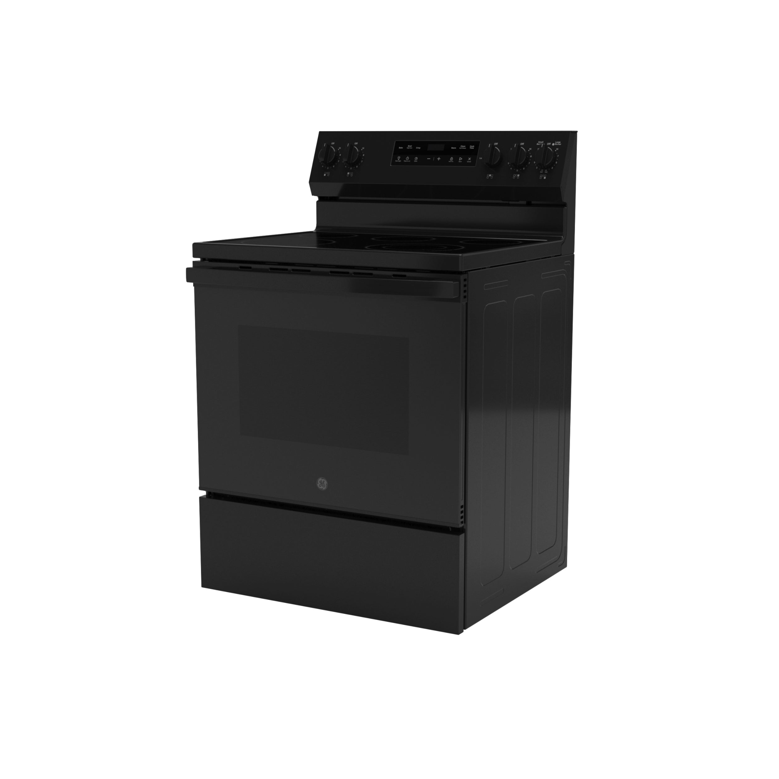 GE BLACK 30" FREE-STANDING ELECTRIC RANGE - Ranges - Additional View 27