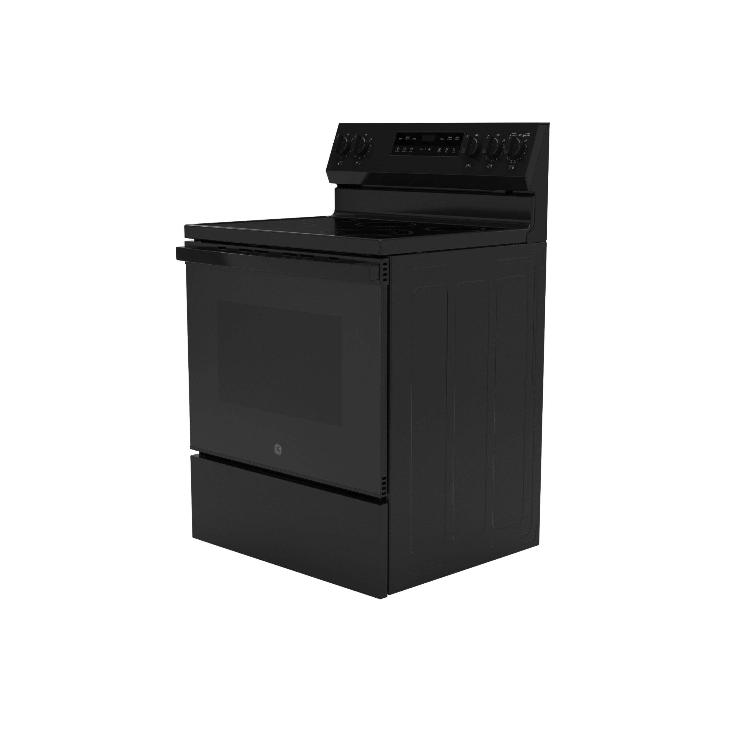 GE BLACK 30" FREE-STANDING ELECTRIC RANGE - Ranges - Additional View 28