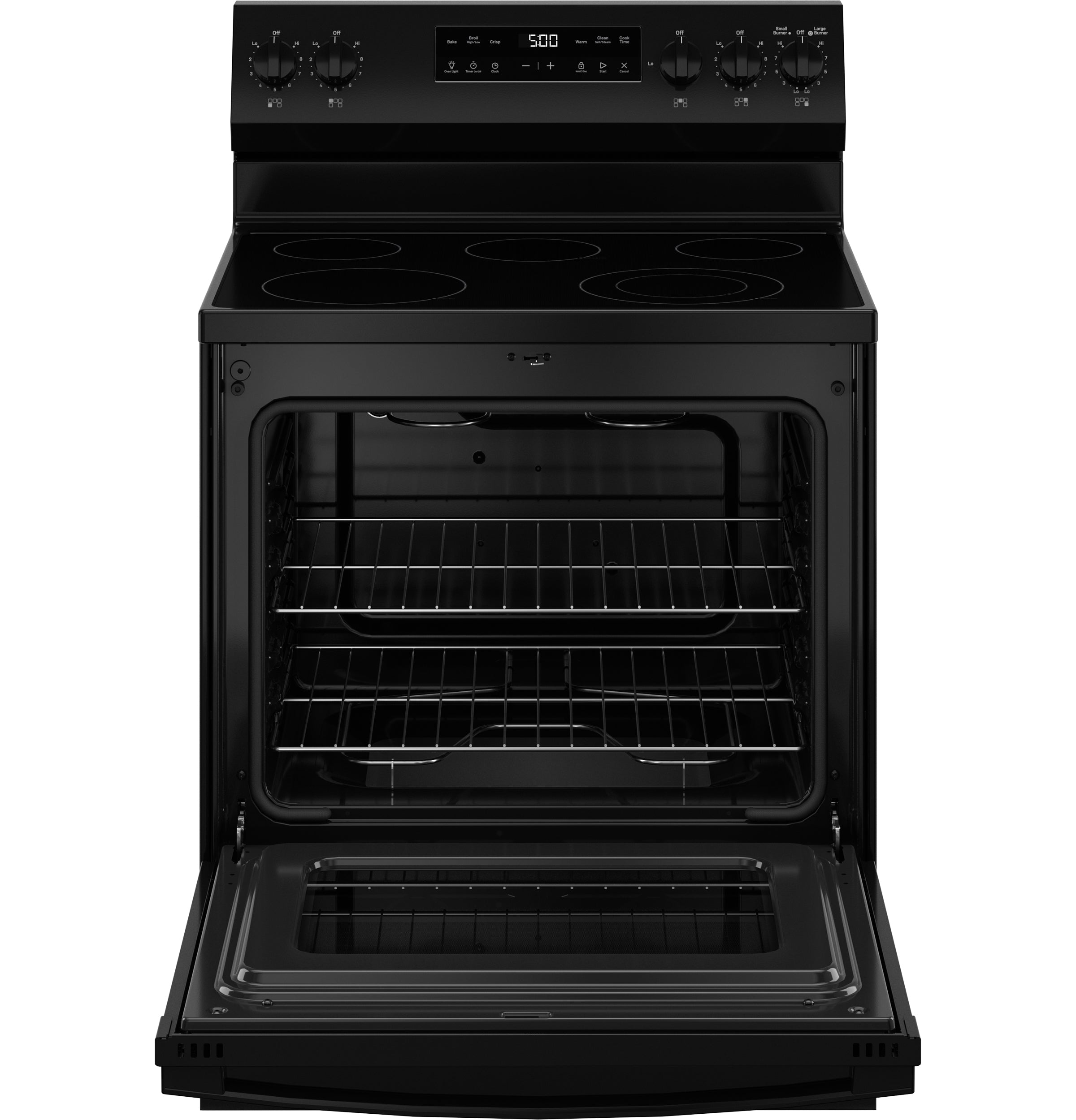 GE BLACK 30" FREE-STANDING ELECTRIC RANGE - Ranges - Additional View 2