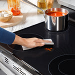 GE BLACK 30" FREE-STANDING ELECTRIC RANGE - Ranges - Additional View 10