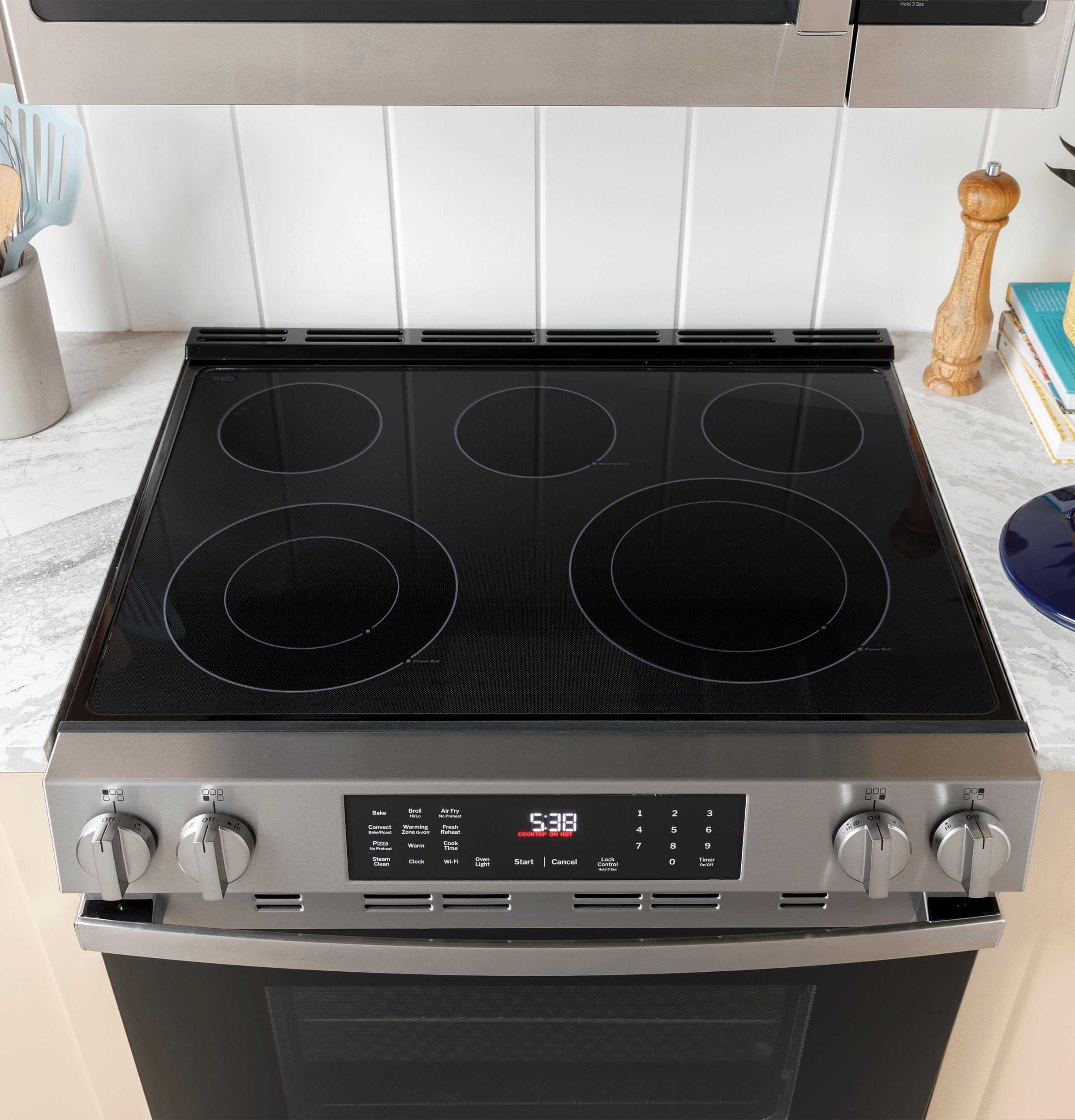 GE BLACK 30" FREE-STANDING ELECTRIC RANGE - Ranges - Additional View 18
