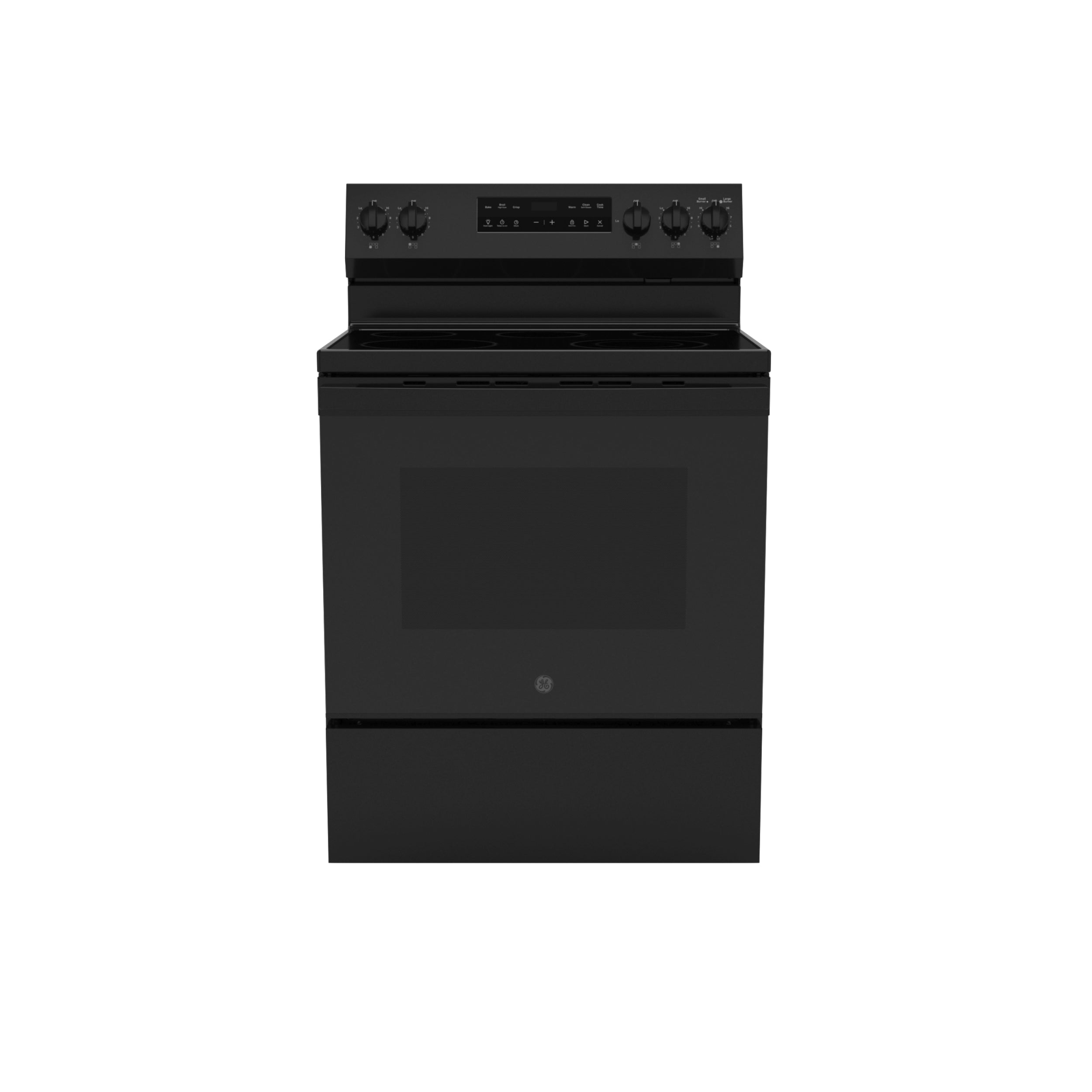 GE BLACK 30" FREE-STANDING ELECTRIC RANGE - Ranges - Additional View 25