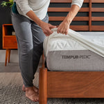 Tempur Sealy - Tempur Protect Queen Mattress Protector - White Fabric - Protectors - Additional View 2