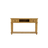Lawman Console Table - Light Wax