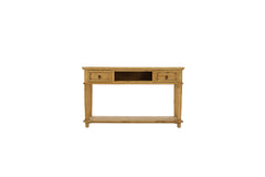 Lawman Console Table - Light Wax