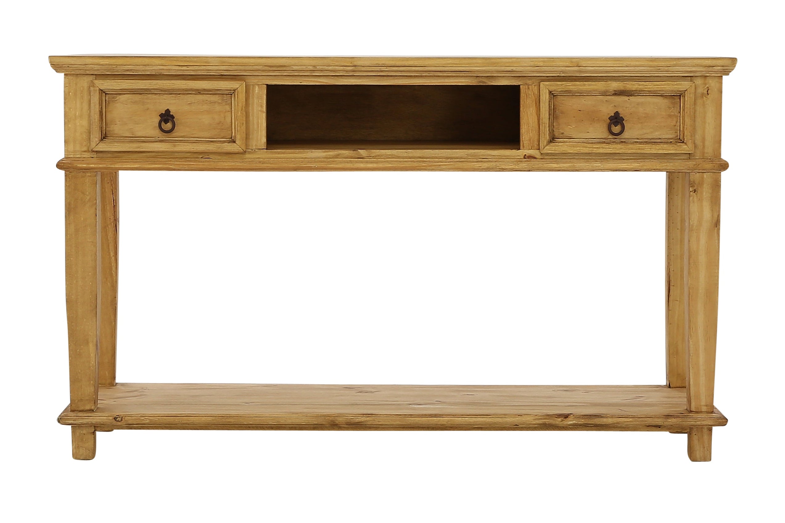Lawman Console Table - Light Wax