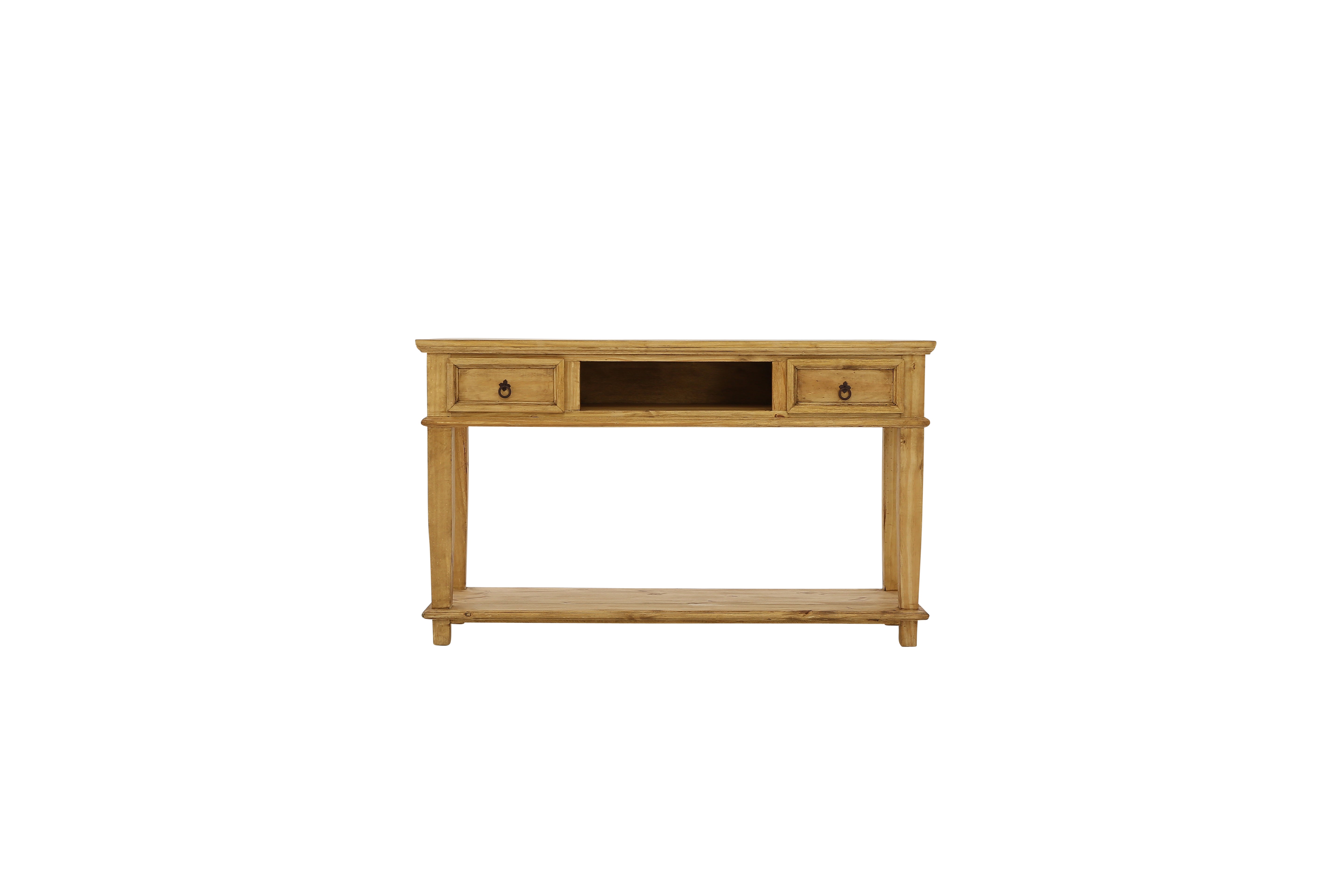 Lawman Console Table - Light Wax