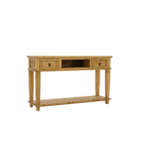 Lawman Console Table - Light Wax - Additional View 1