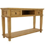 Lawman Console Table - Light Wax - Additional View 2