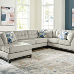 Ashley Furniture - MAXON PLACE STONE 3 PIECE SECTIONAL - Beige Fabric - Sectionals - Additional View 1