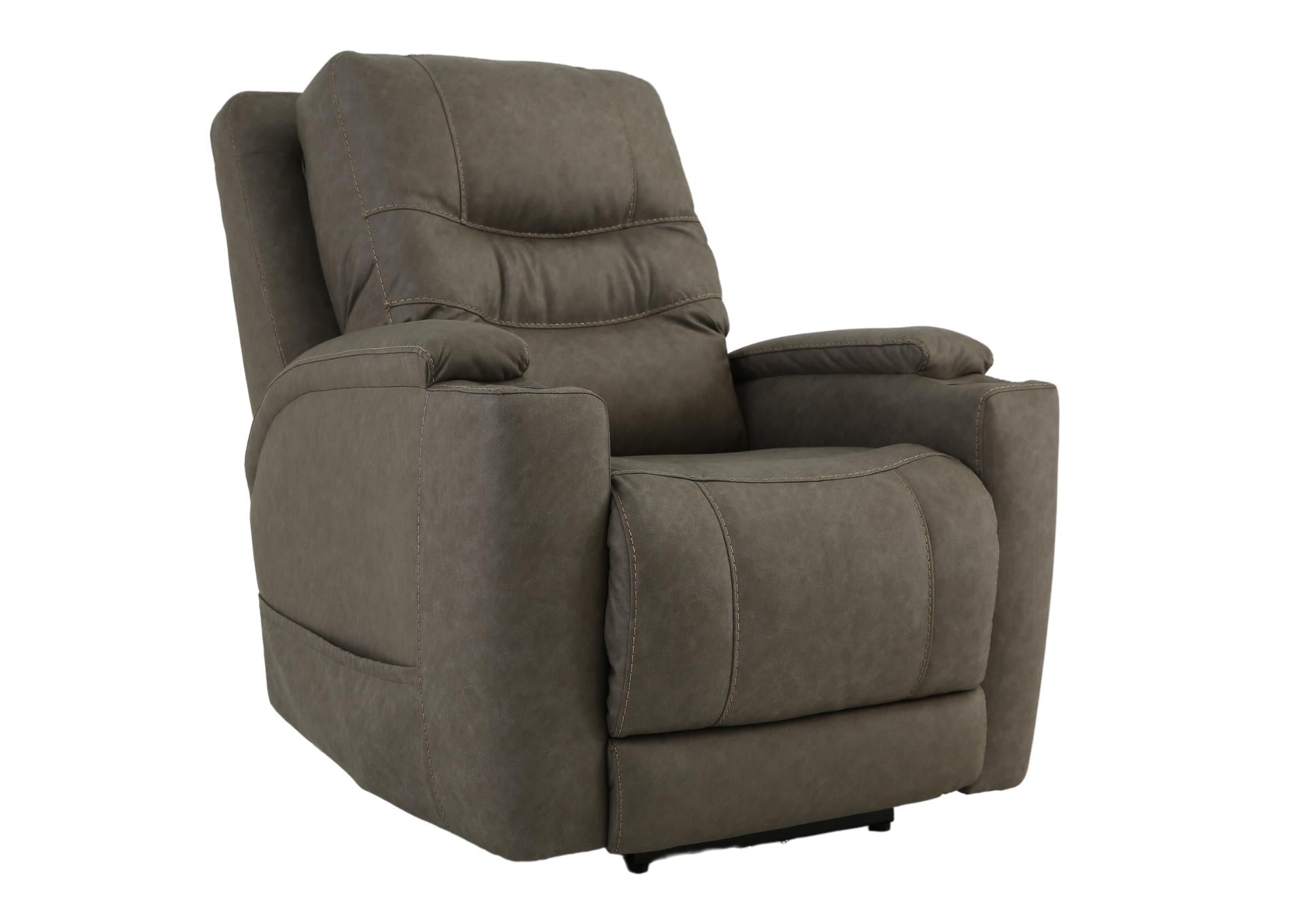Turbo Power Recliner - Grey - Additional View 1