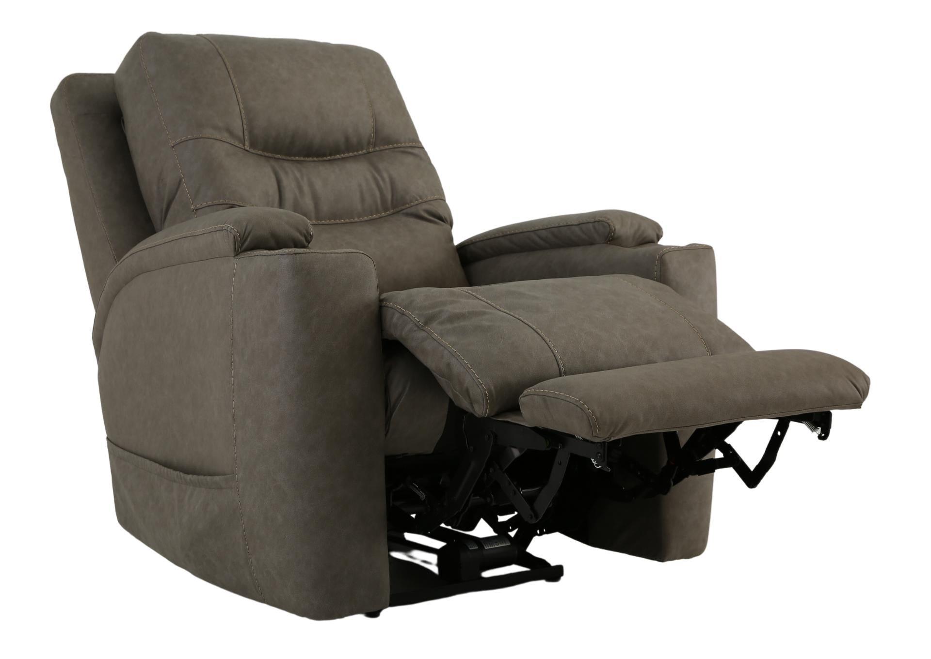 Turbo Power Recliner - Grey - Additional View 2