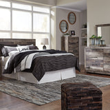 Ashley Furniture - Derekson Nightstand - Grey - Dark Gray Wood - Nightstands - Additional View 2