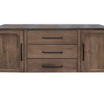 International Furniture Direct - TAMESIS CONSOLE TABLE - Dark Brown Wood - Tables