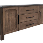 International Furniture Direct - TAMESIS CONSOLE TABLE - Dark Brown Wood - Tables - Additional View 1