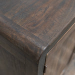 International Furniture Direct - TAMESIS CONSOLE TABLE - Dark Brown Wood - Tables - Additional View 5