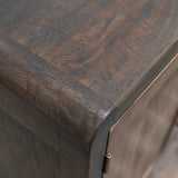 International Furniture Direct - TAMESIS CONSOLE TABLE - Dark Brown Wood - Tables - Additional View 5