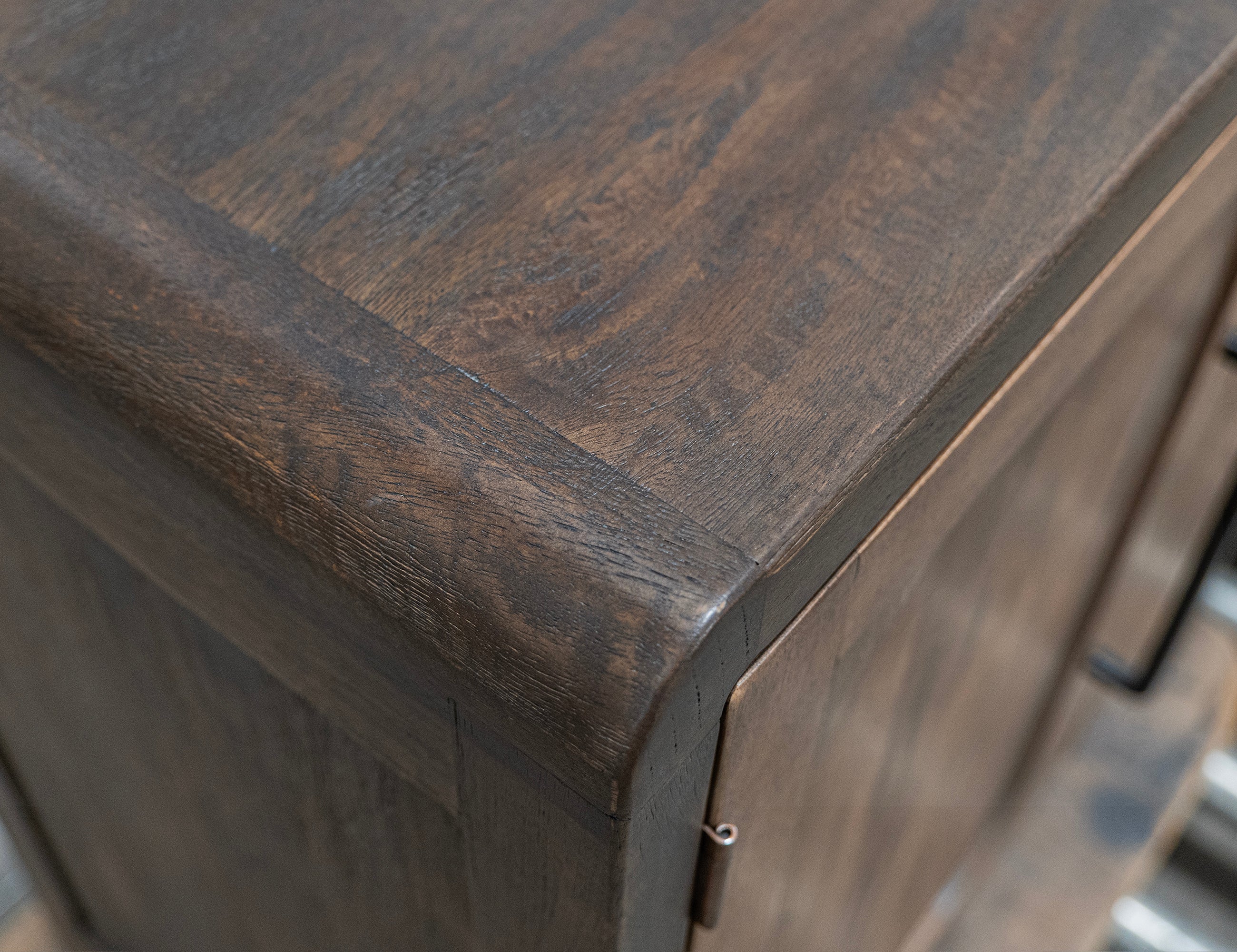 International Furniture Direct - TAMESIS CONSOLE TABLE - Dark Brown Wood - Tables - Additional View 5